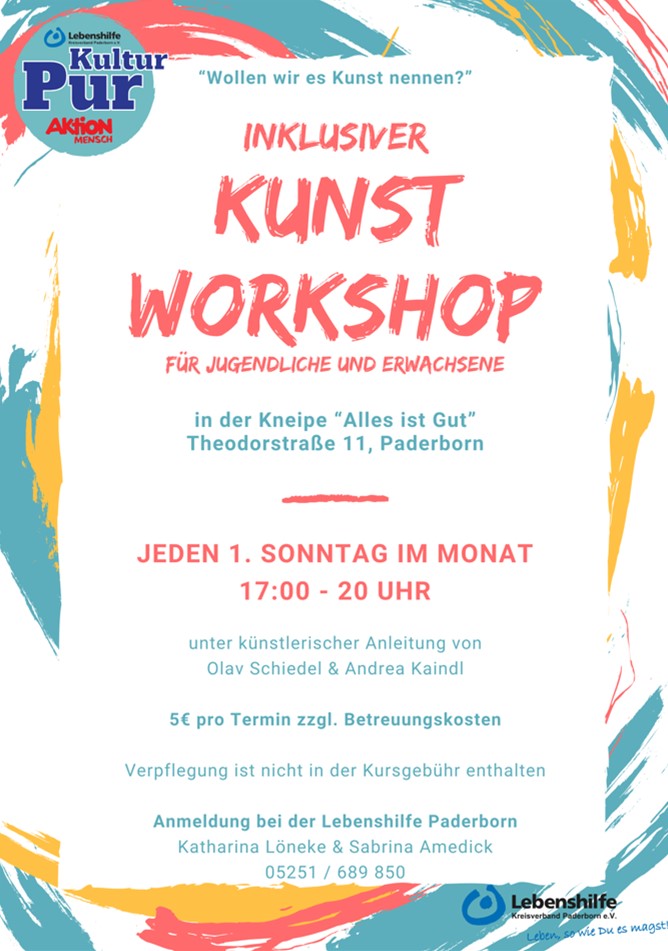 Inklusiver Kunst Workshop