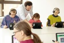 Sicher im Netz: Workshop "Digital dabei" mit  den "Erdmännchen"