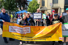 Inklusion ist kein Sparmodell - Gemeinsam laut für Teilhabe und Menschenrechte beim Protestmarsch 