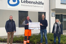 Menke Unternehmensgruppe spendet erneut 500€ an die Lebenshilfe Paderborn