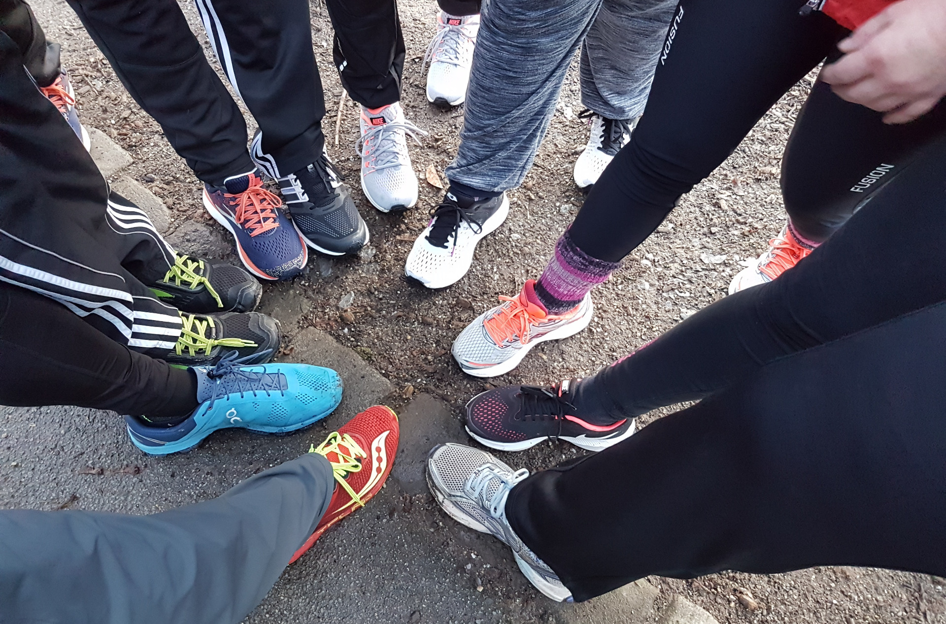 Training für den Paderborner Osterlauf 